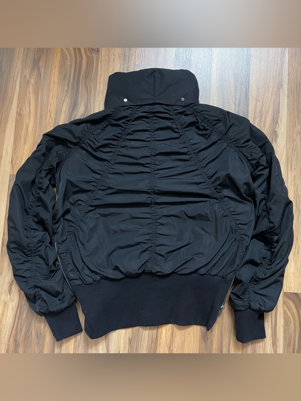 Athleta Black Jetset Bomber - Picture 6 of 15
